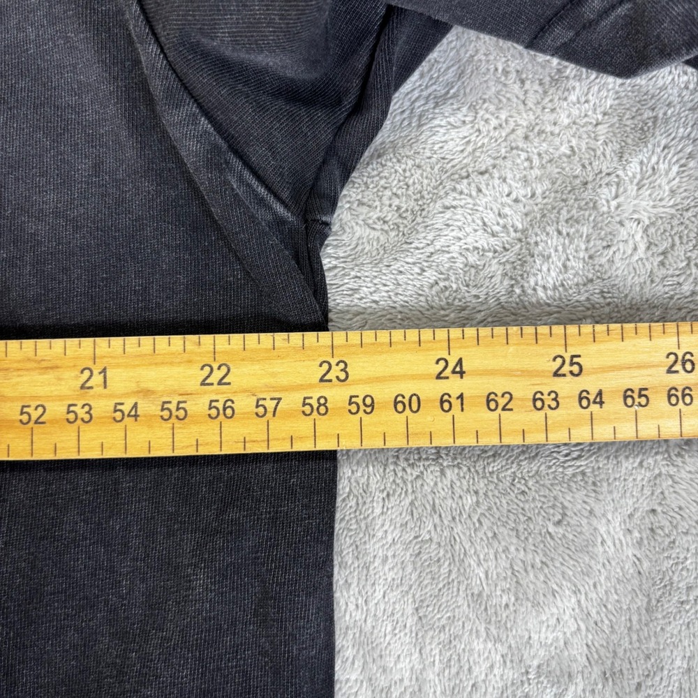 Laixton Graphic T-Shirt Mens XL Black Excellent Acid Wash Punk Rabbit Streetwear - Picture 5 of 6